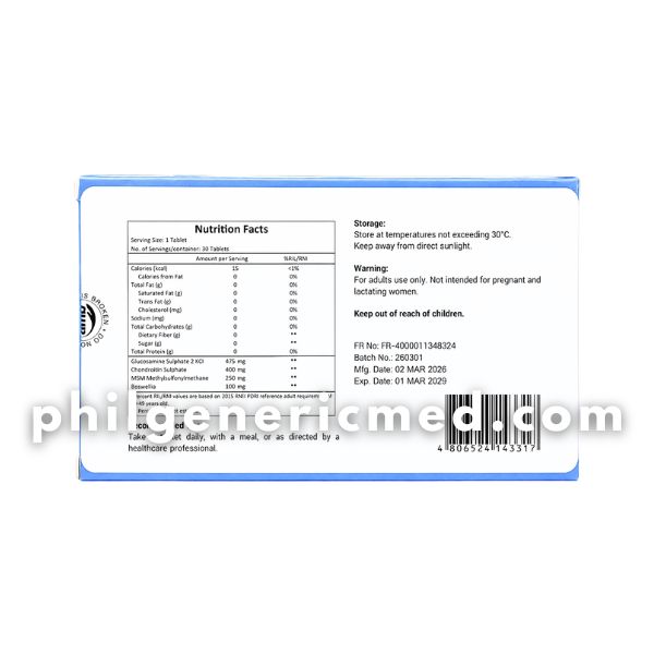 GlucoFlex-B Tablet 30's - Image 3