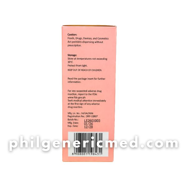Lactulose LACTOKHRIZ 3.33g/5mL Oral Solution 120mL 1's - Image 2