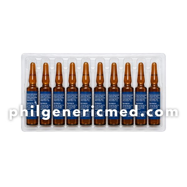 Vit B. Complex BERRINERVE Solution for Injection (IM) Ampoules 3mL x 10's - Image 2