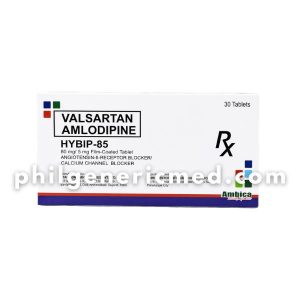 Valsartan + Amlodipine HYBIP-85 80mg/5mg Film-Coated Tablet 30's