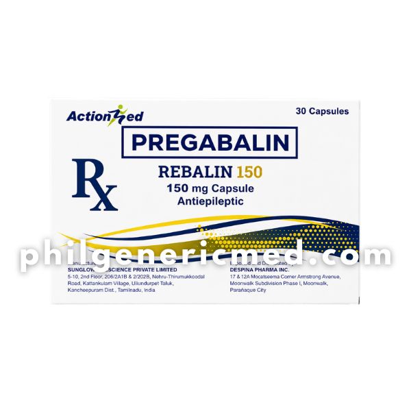 Pregabalin REBALIN 150mg Capsule 30's