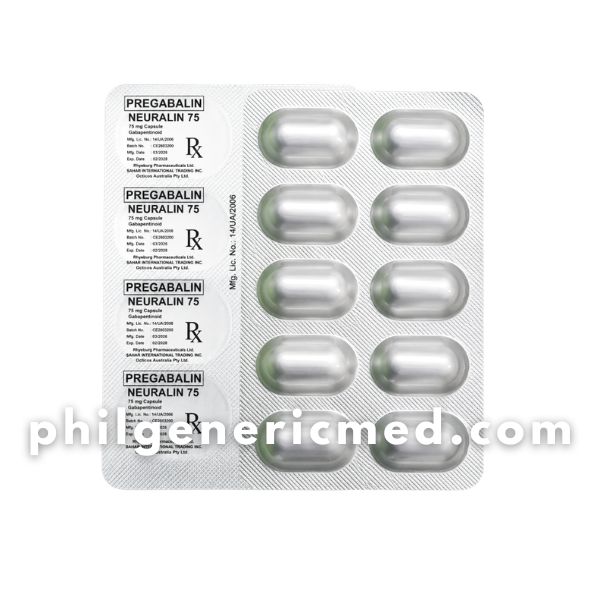 Pregabalin NEURALIN 75mg Capsule 30's - Image 2