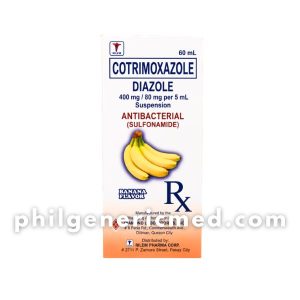 Cotrimoxazole DIAZOLE 400mg/80mg per 5mL Suspension 60mL 1's