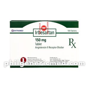 Irbesartan 150mg Tablet 100's