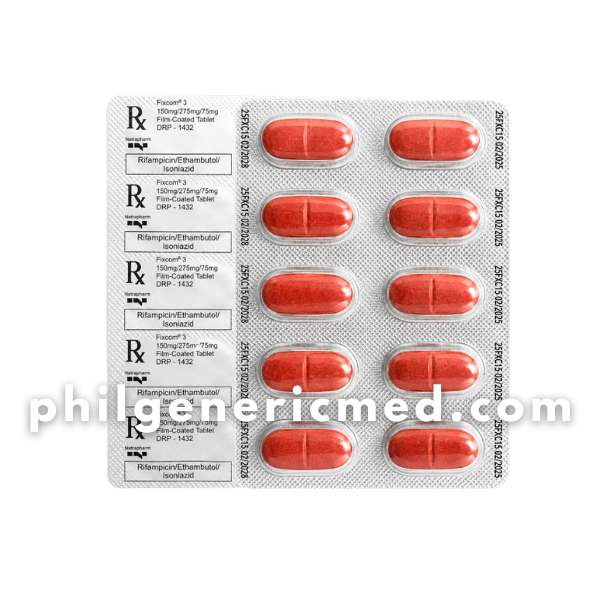 FIXCOM 3 Film-Coated Tablet 80's - Image 2