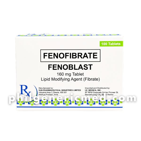 Fenofibrate FENOBLAST 160mg Tablet 100's
