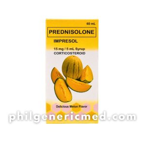 Prednisolone IMPRESOL 15mg/5mL Syrup 60mL (Melon Flavor) 1's