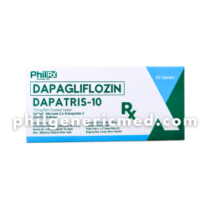 Dapagliflozin DAPATRIS-10 10mg Film-Coated Tablet 30's