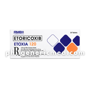 Etoricoxib ETOXIA 120 120 mg Film-Coated Tablet 20's